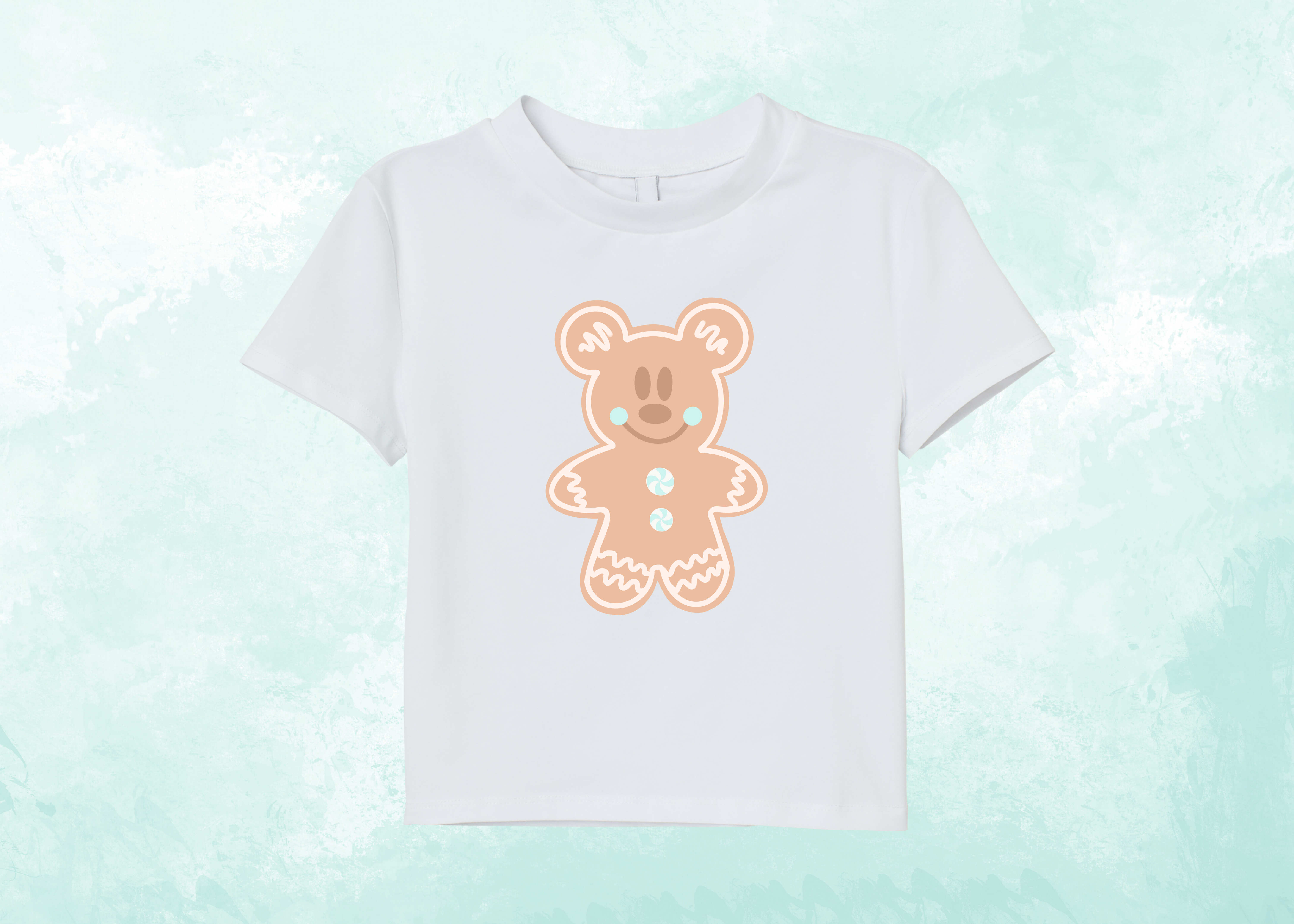 Children's Gingerbread Mouse Shirt
