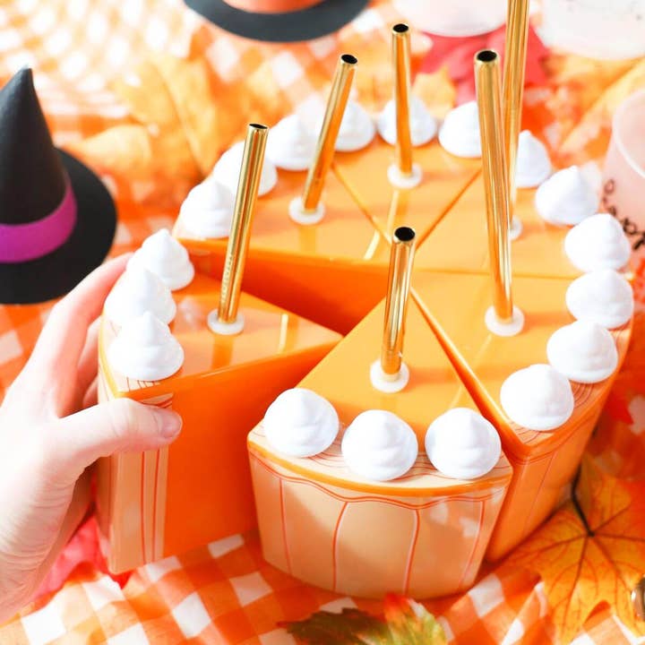 Pumpkin Pie Sipper Set of 6