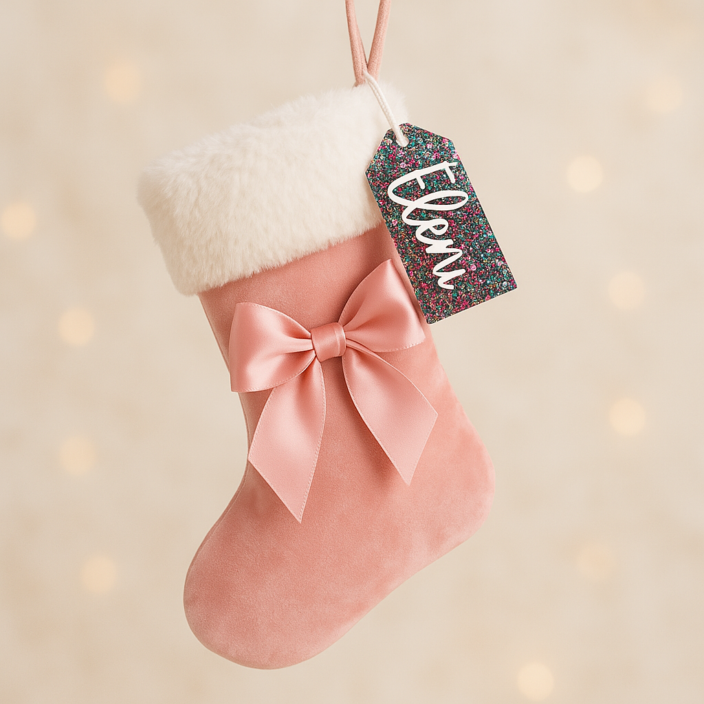 Emerald City Personalized Stocking Charm/Gift Tag/Ornament