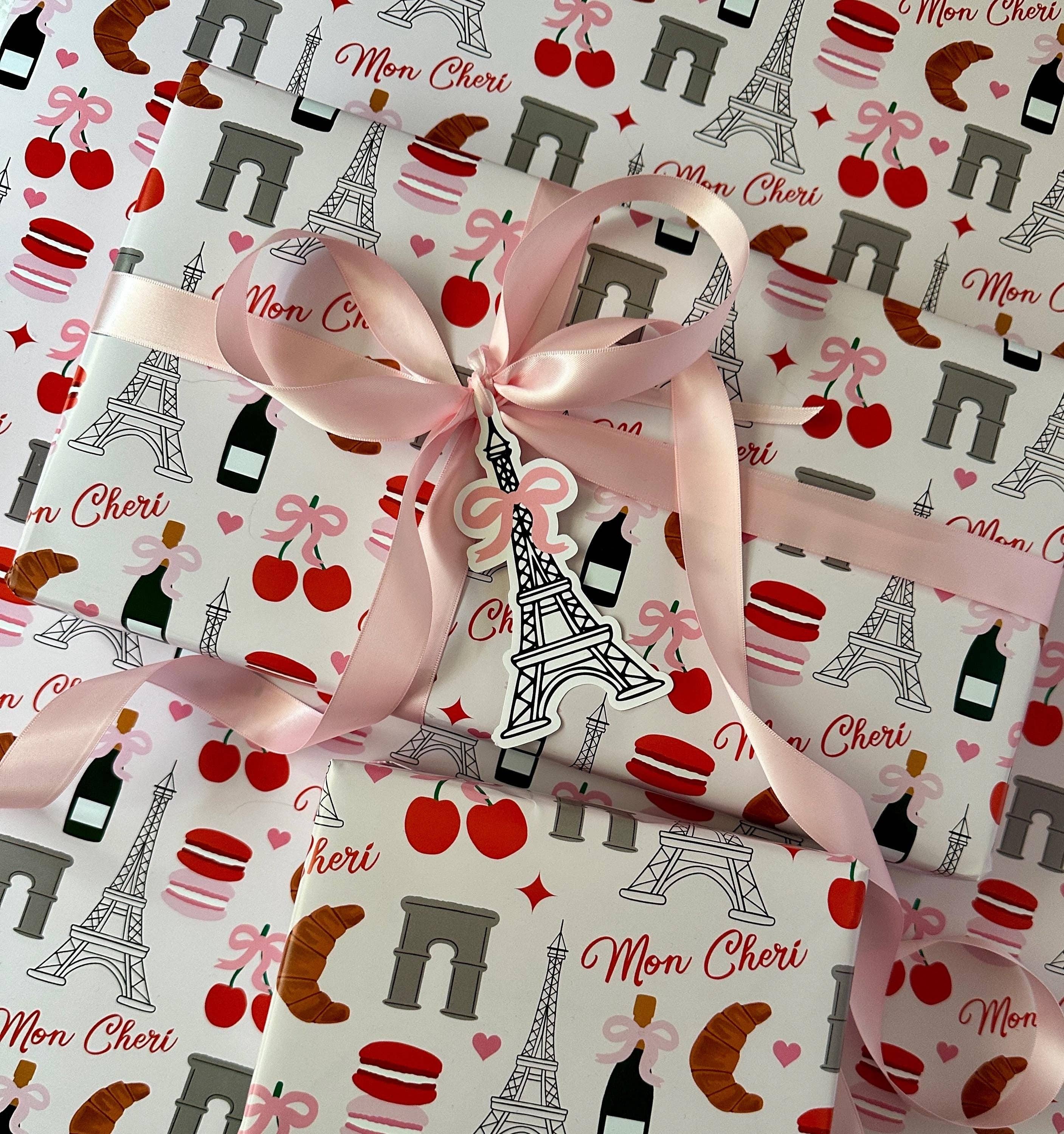 MON CHERI PARIS WRAPPING PAPER