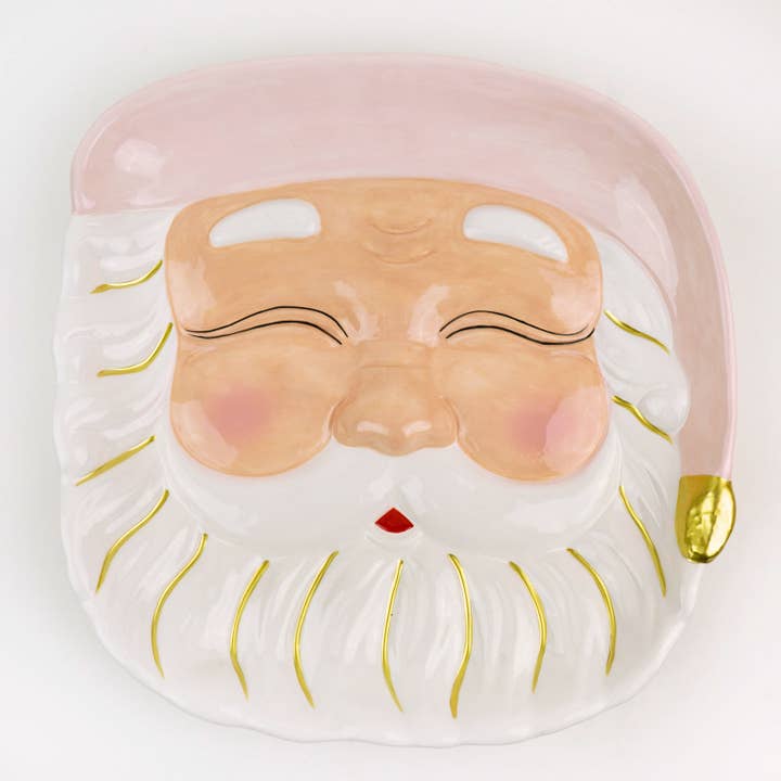 PREORDER: Pink Santa Platter