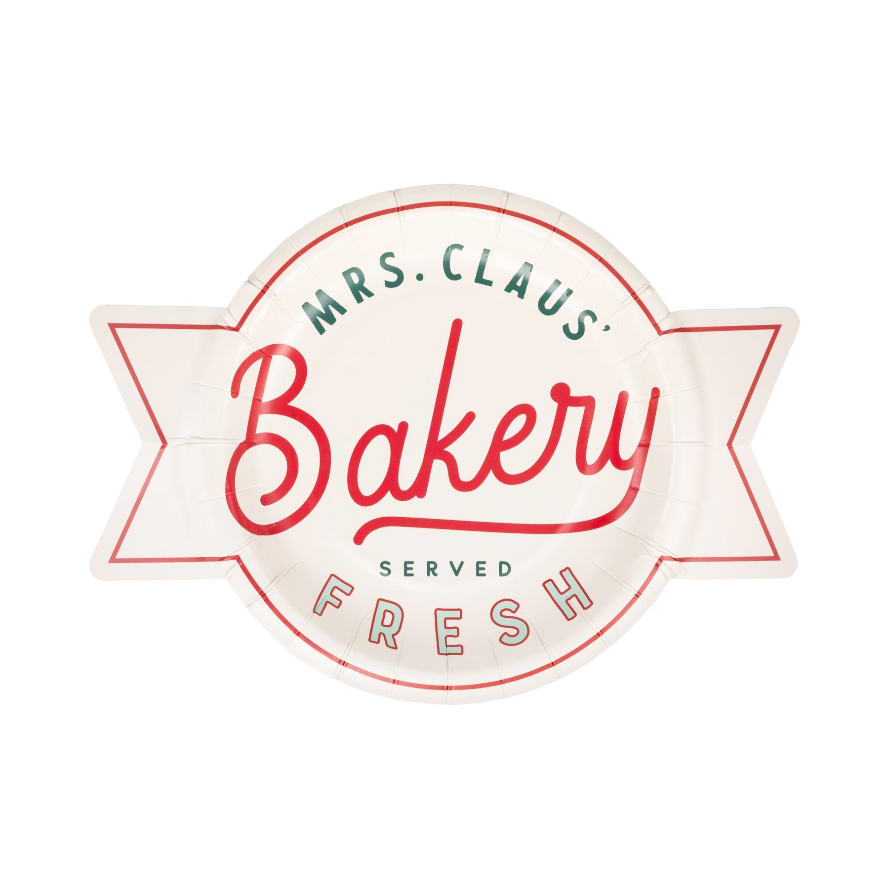 PRESALE: BAK1240 - Mrs Claus' Bakery Plate