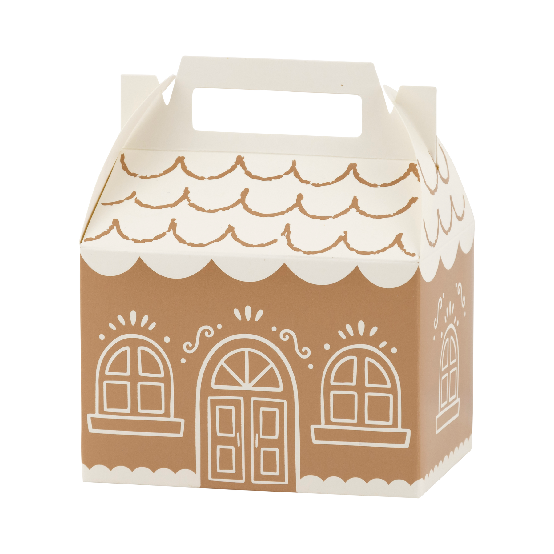 GINGERBREAD HOUSE GABLE TREAT BOXES
