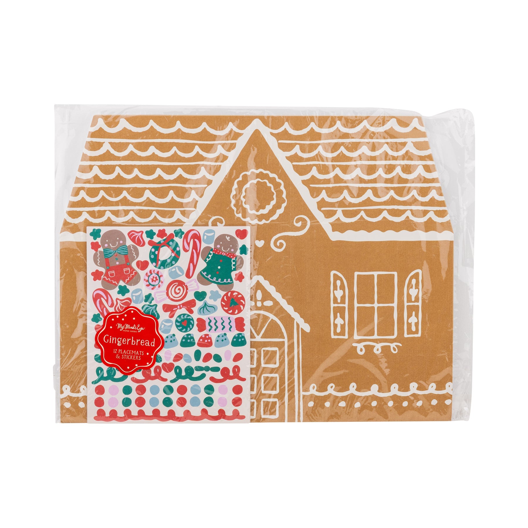 PRESALE: GBD1215 - Gingerbread Placemat with Stickers