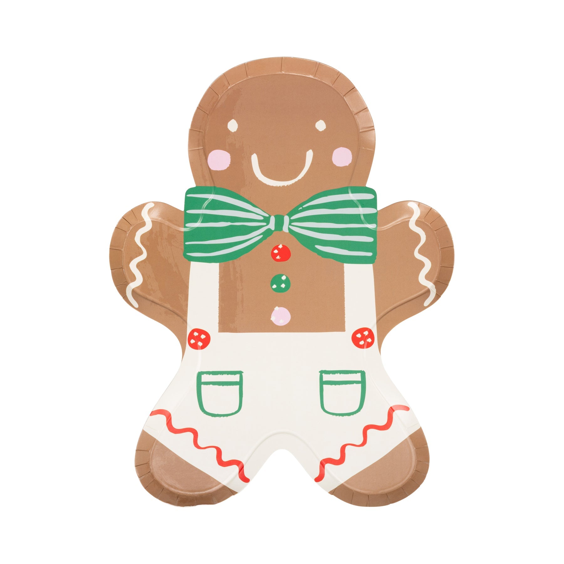 PRESALE: GBD1241 - Gingerbread Man Plate