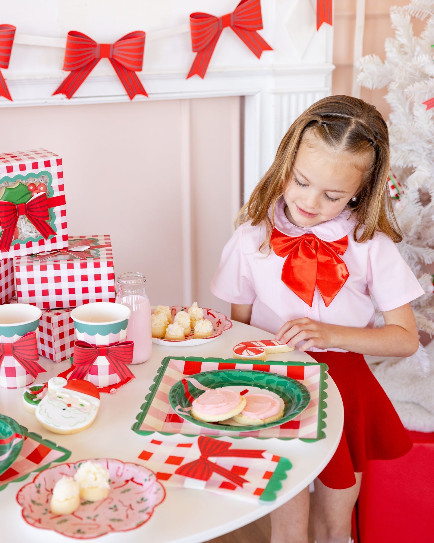 PRESALE: SUG1210 - Plaid Cup with Bow