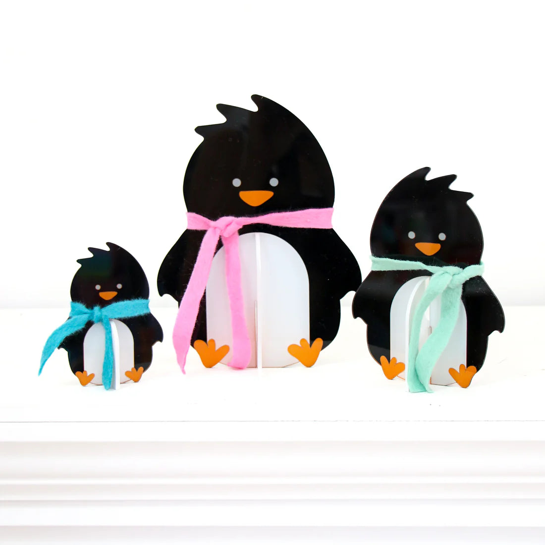 PREORDER: Acrylic Penguins - Set of 3
