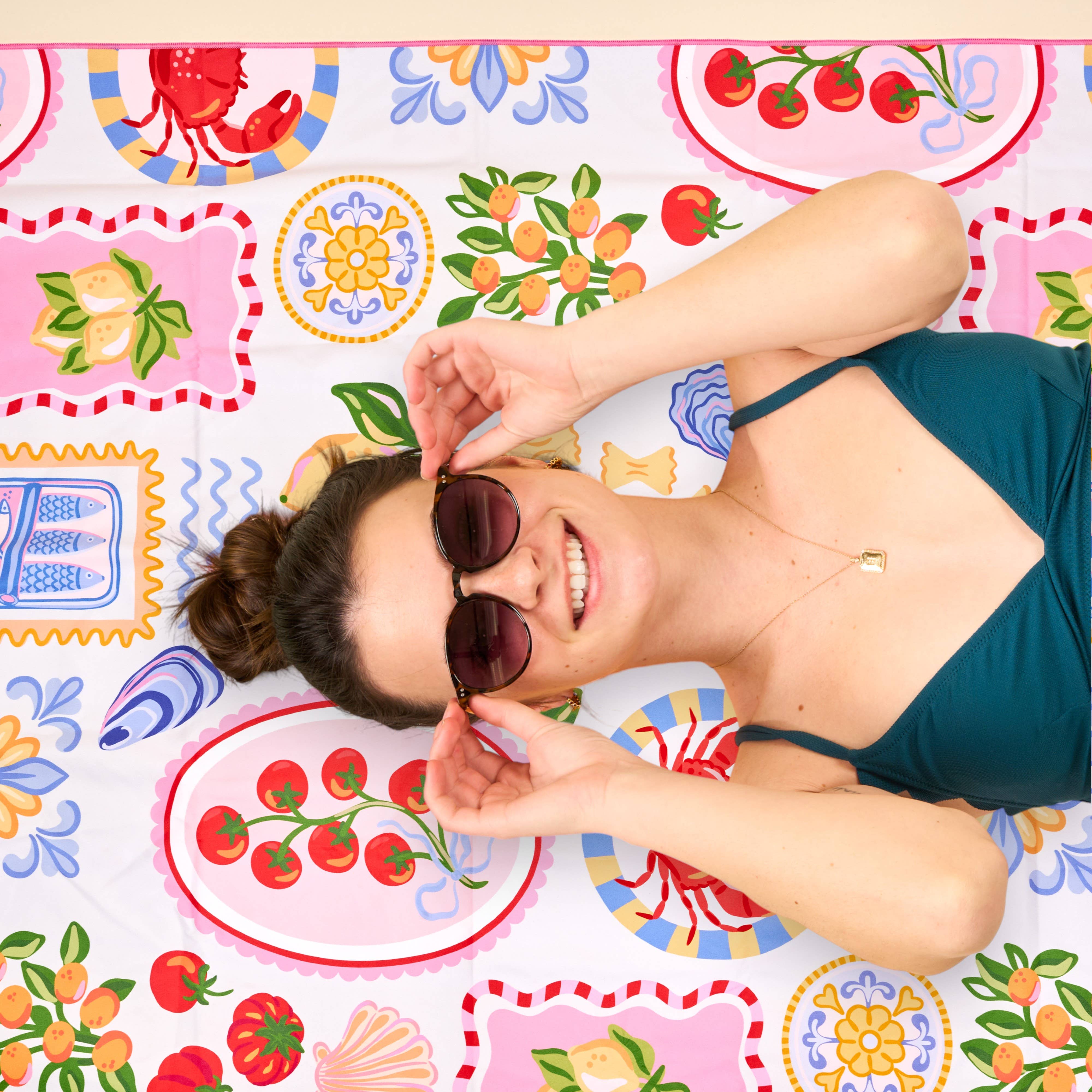 XL Quick-Dry Beach Towel–Ciao Bella