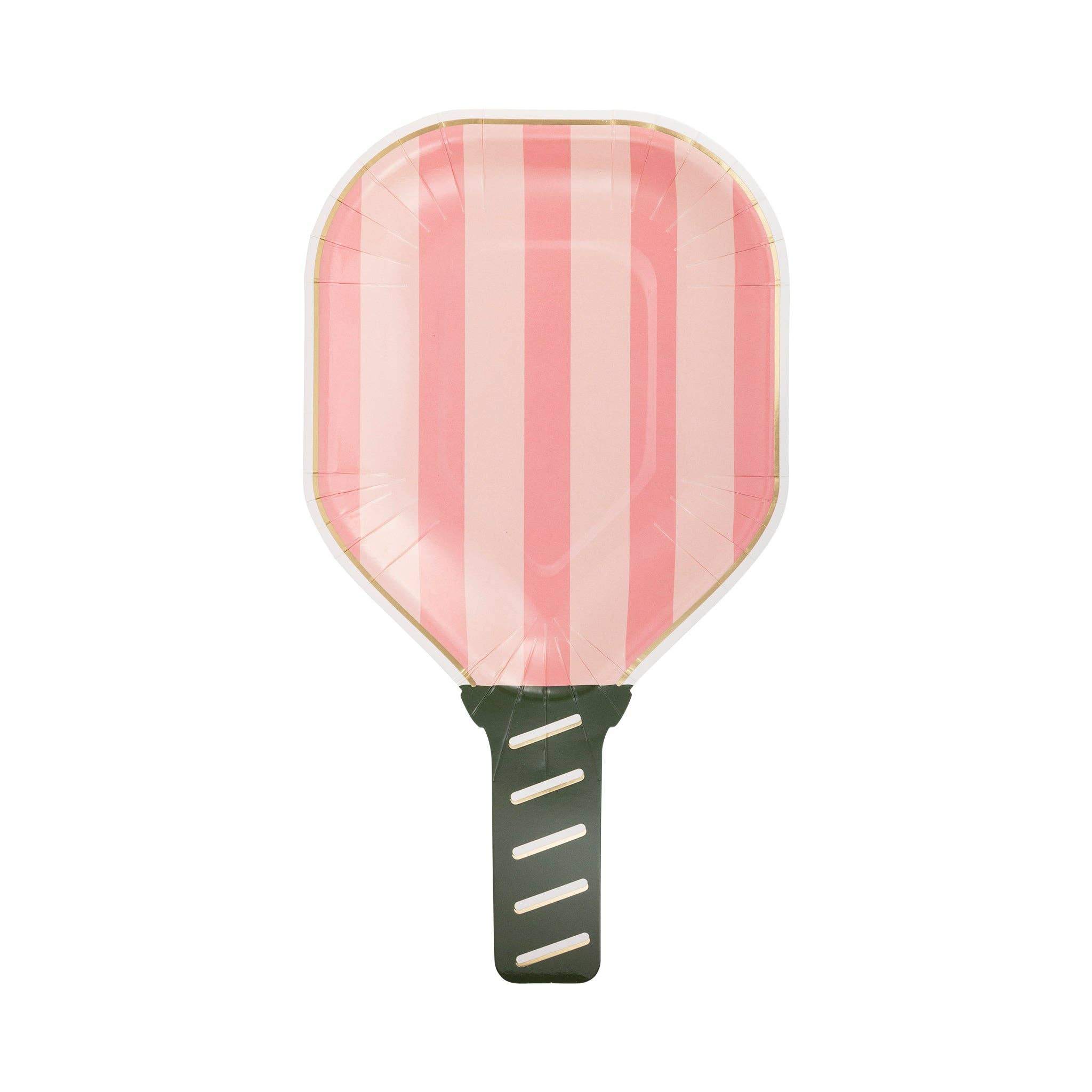 PCK1042 - Pink Paddle Shaped Paper Plate