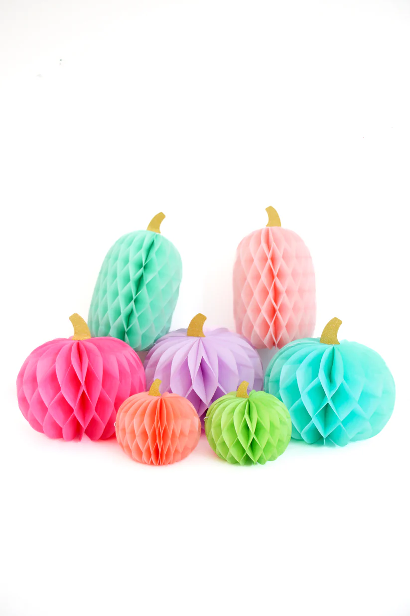 PREORDER: Honeycomb Rainbow Mini Pumpkins