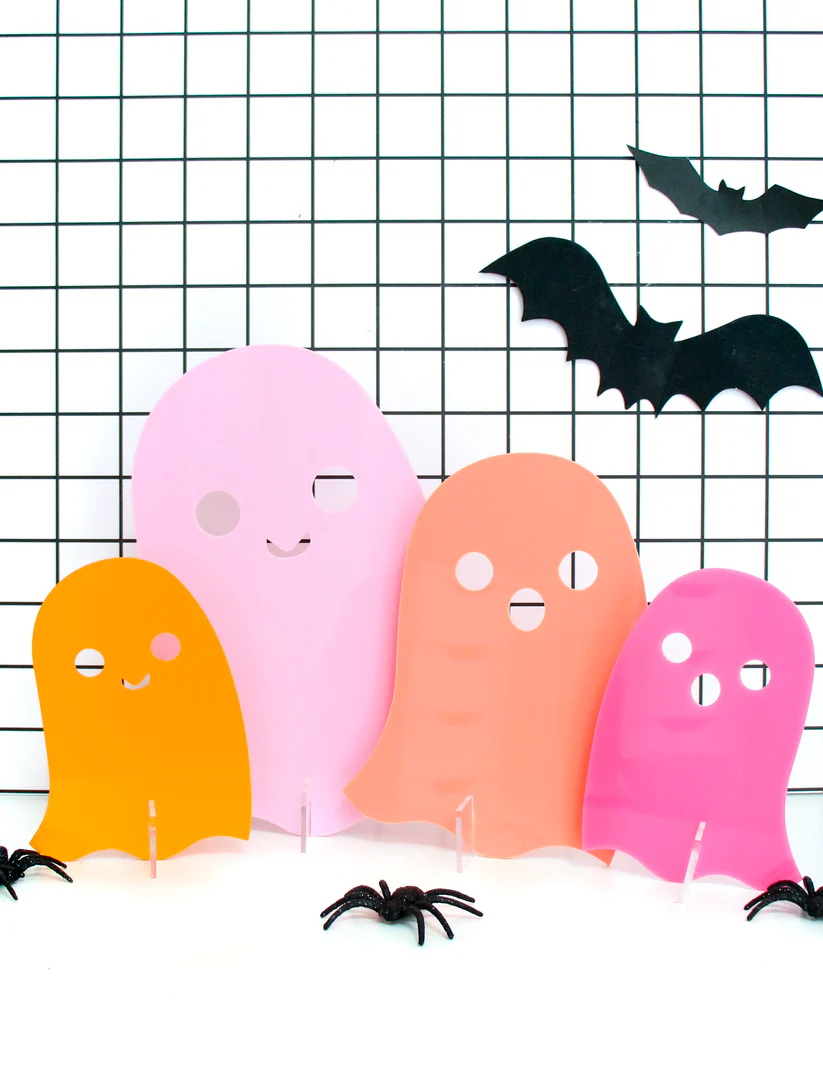 PREORDER: Acrylic Ghosts - Pink Coral Set