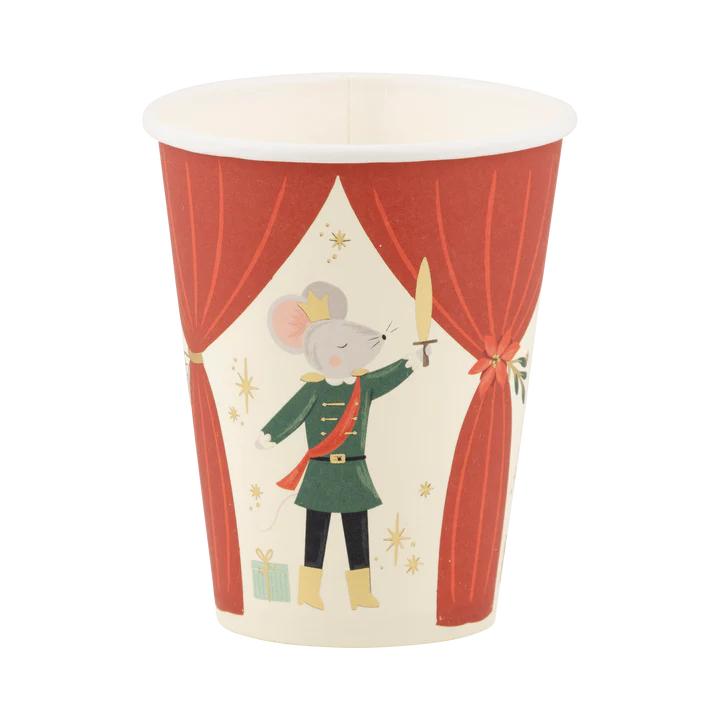 Whimsical Nutcracker Paper Cup