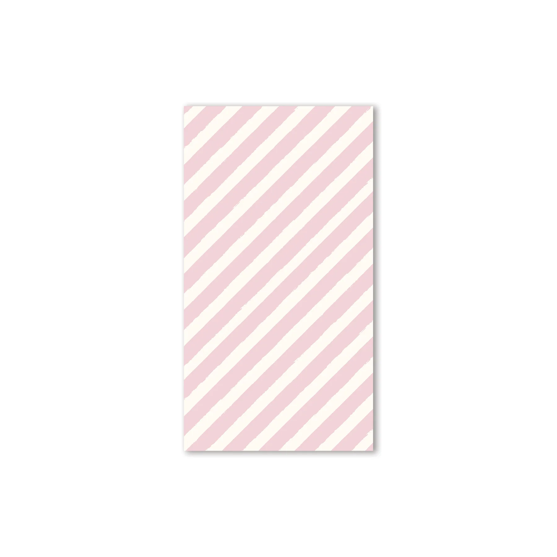 GBD1039 - GINGERBREAD PINK STRIPE PAPER DINNER NAPKIN