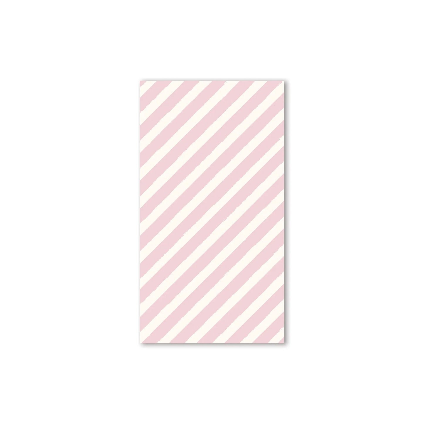 GBD1039 - GINGERBREAD PINK STRIPE PAPER DINNER NAPKIN