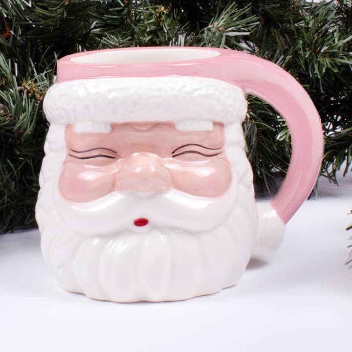 PREORDER: Pink Santa Mug