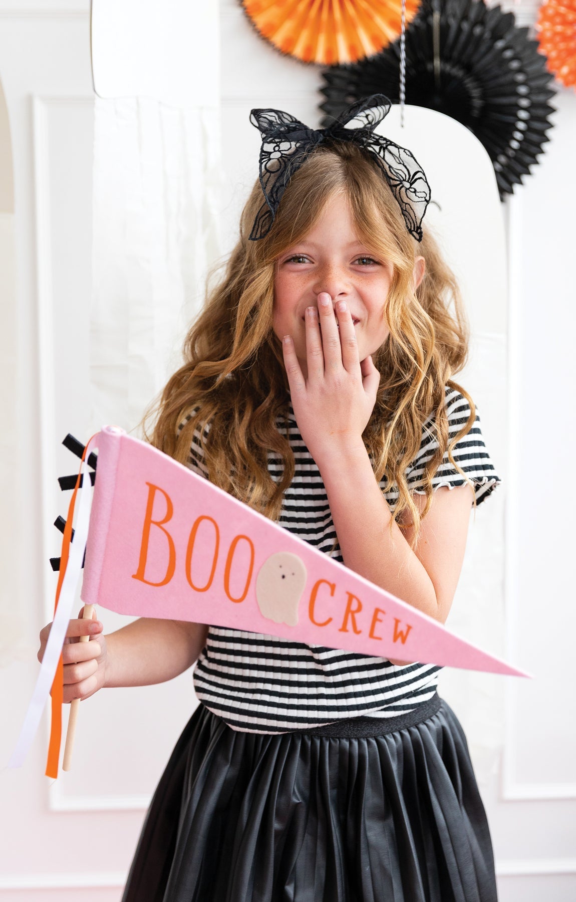 Boo Crew Felt Pennant