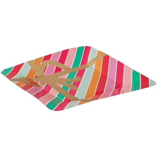 Rainbow Gift Box Dinner Plate 8" (8 Pack)