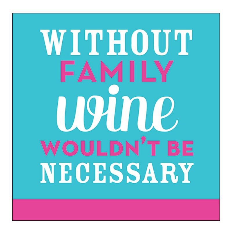 Without Family Cocktail Napkins (20)