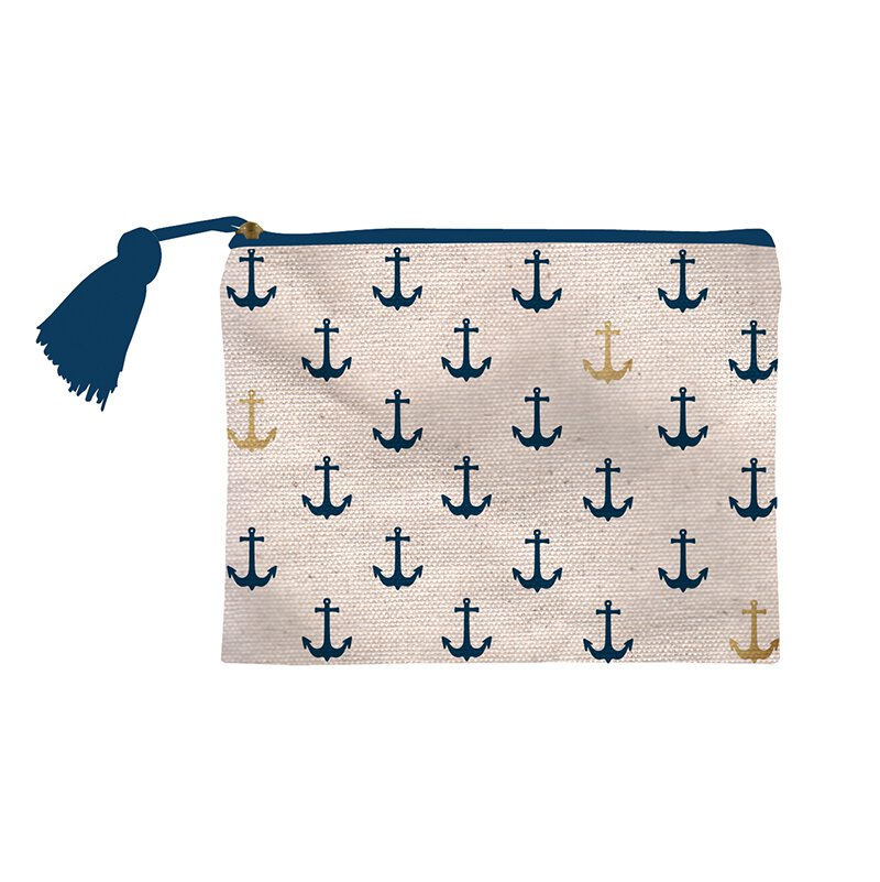 Anchors Cosmetic Bag