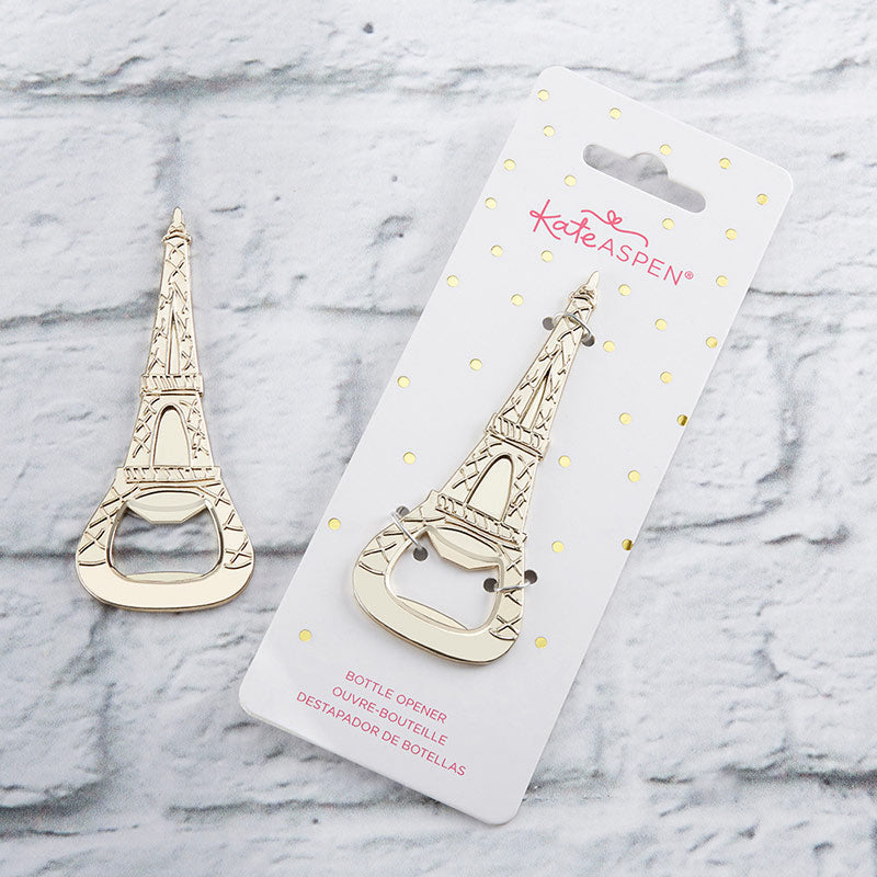 Gold Eiffel Tower Bottle Opener