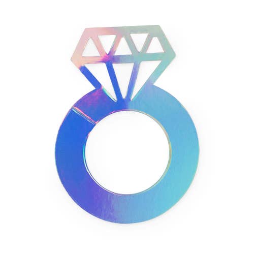 Iridescent Gemstone Tag