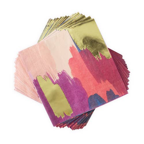 Watercolor Dinner Napkins (20)