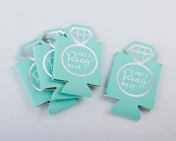 Diamond Ring Shaped Insulated Drink Sleeve (Set of 4)