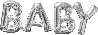 Baby Silver 26" Balloon