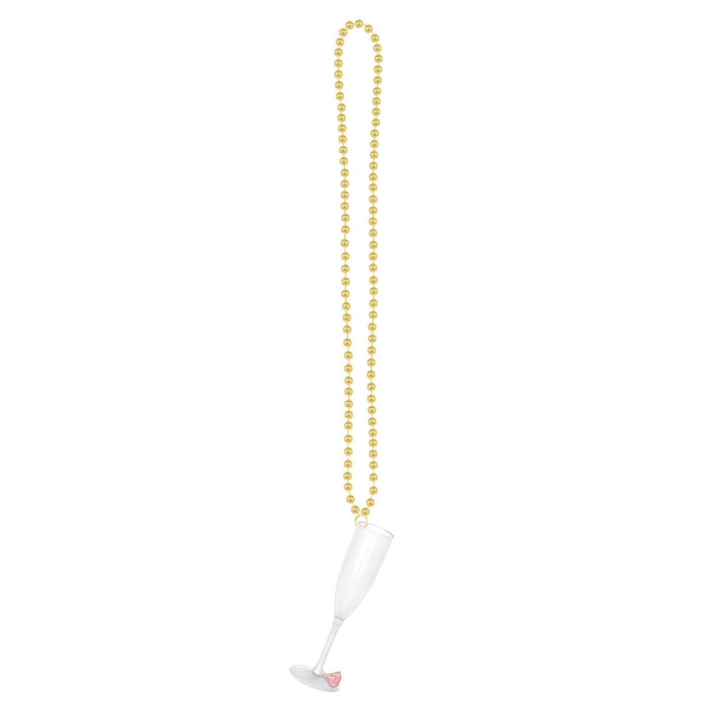 Champagne Glass Necklace