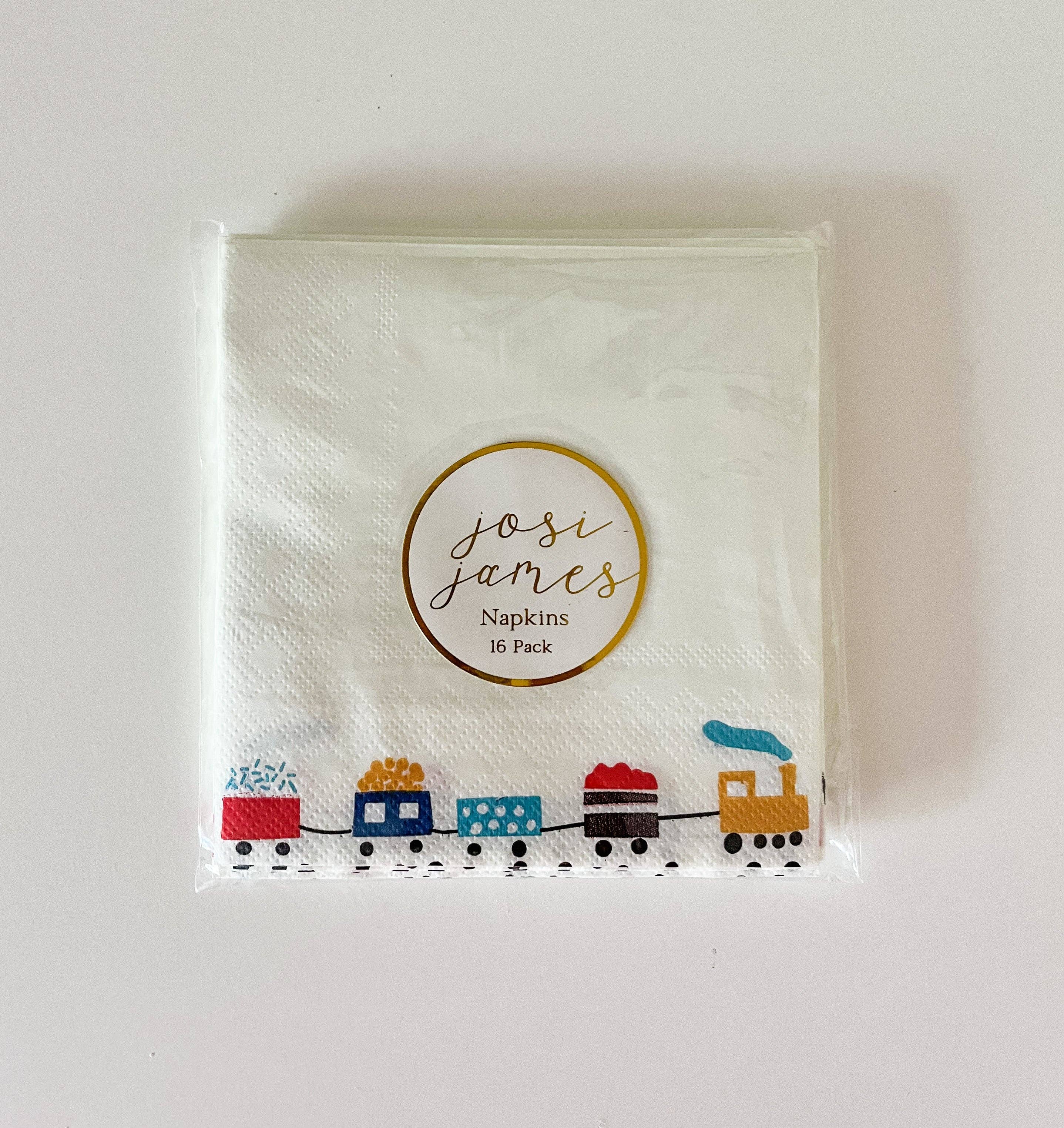 Train Napkins Small