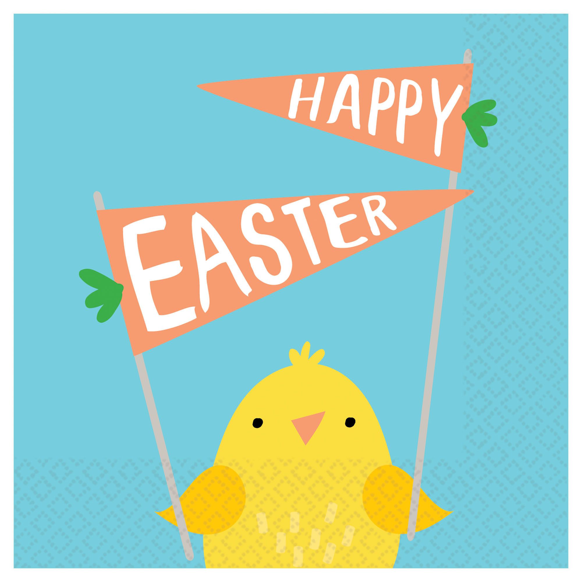 Hello Bunny Beverage Napkins