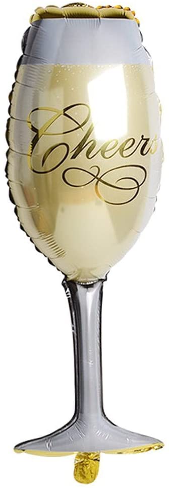 Champagne Glass Balloon 38"