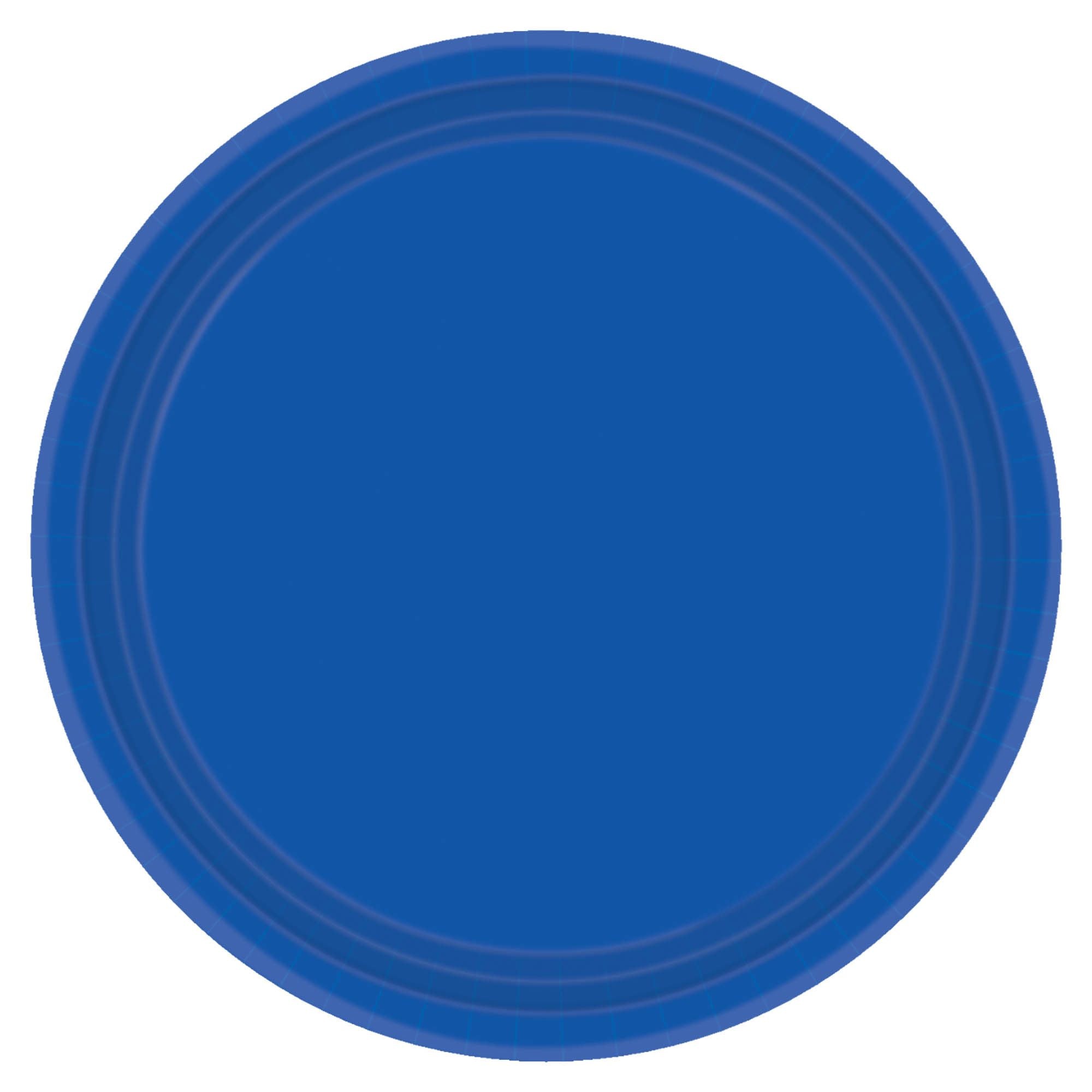 Blue Paper Large Plates 9 inch (20) – Kedziefest Parties