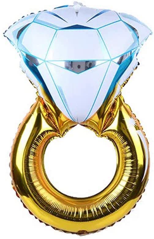 Engagement Ring Balloon Large 28"