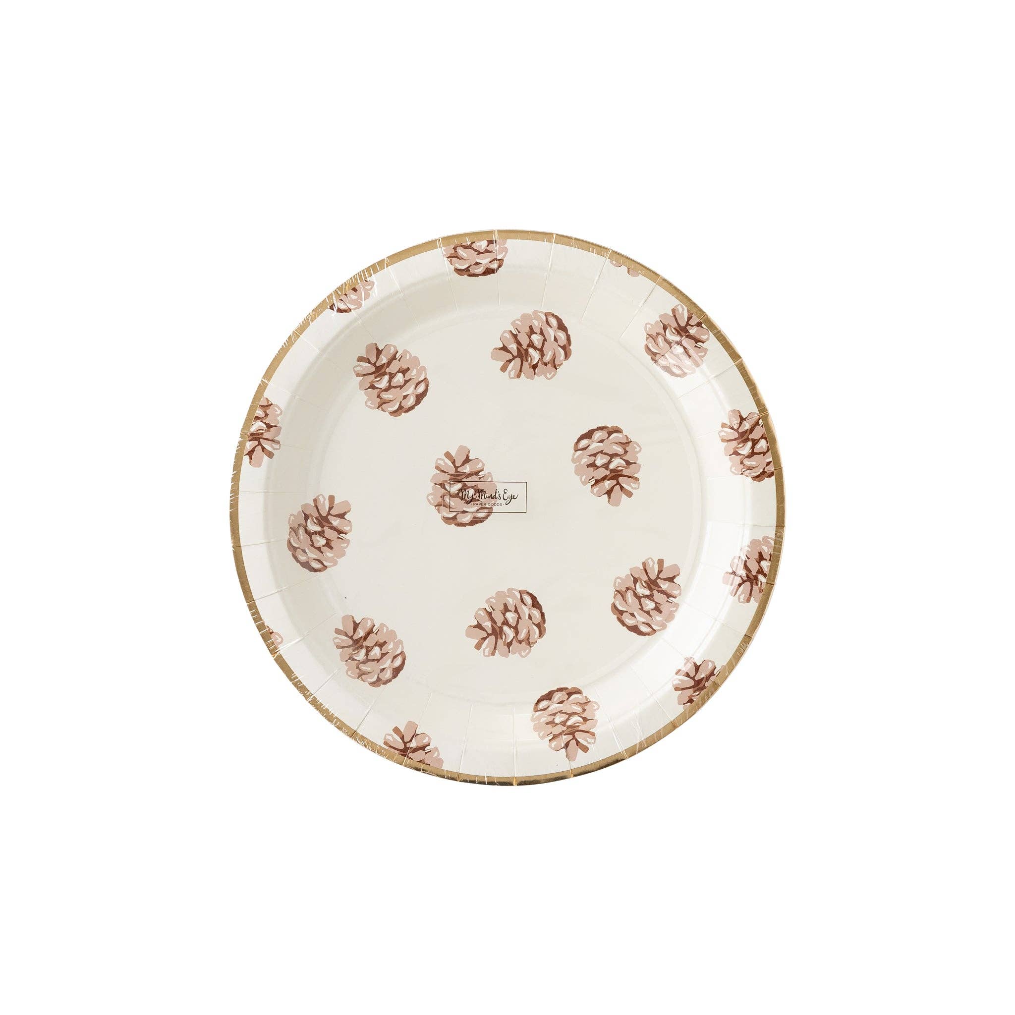 THP933 - Harvest Pine Cone Plate