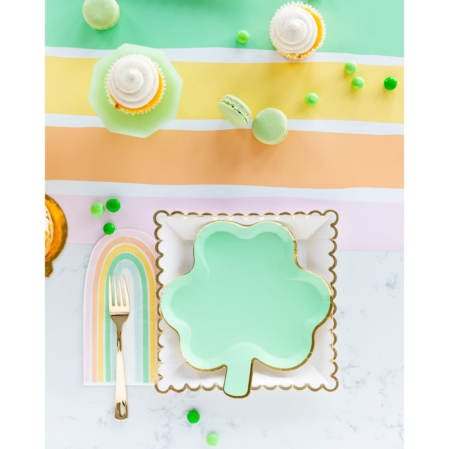 SPD839 - Pastel Rainbow Napkin