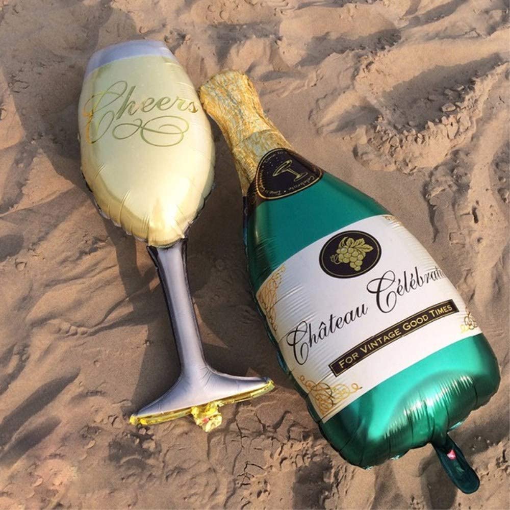 Champagne Glass Balloon 38"