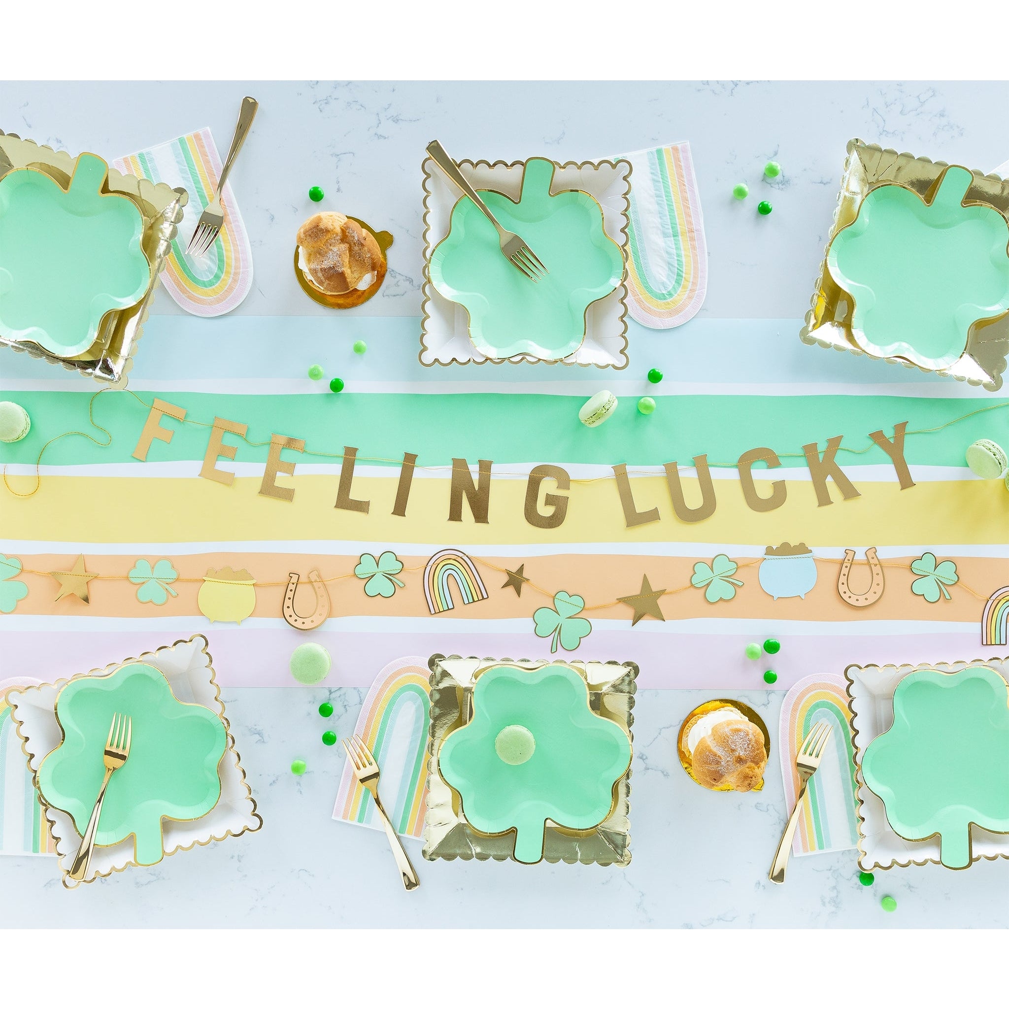 SPD802 - Pastel Lucky Banner Set