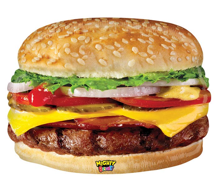 Cheeseburger Oversized 31" Balloon