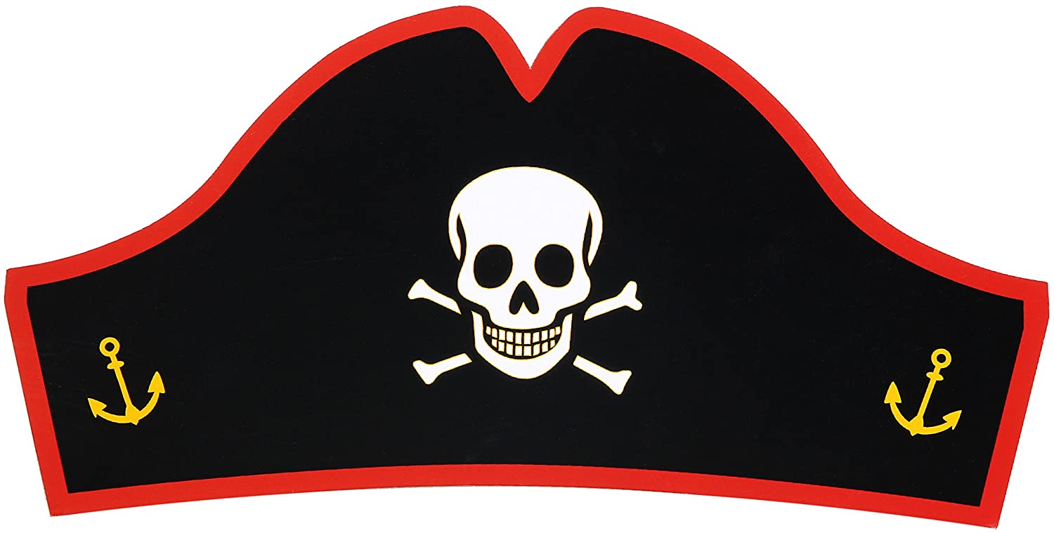 Pirate Paper Hats (8)