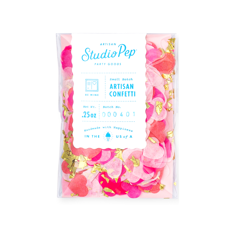 Be Mine Heart Confetti Mini Pack
