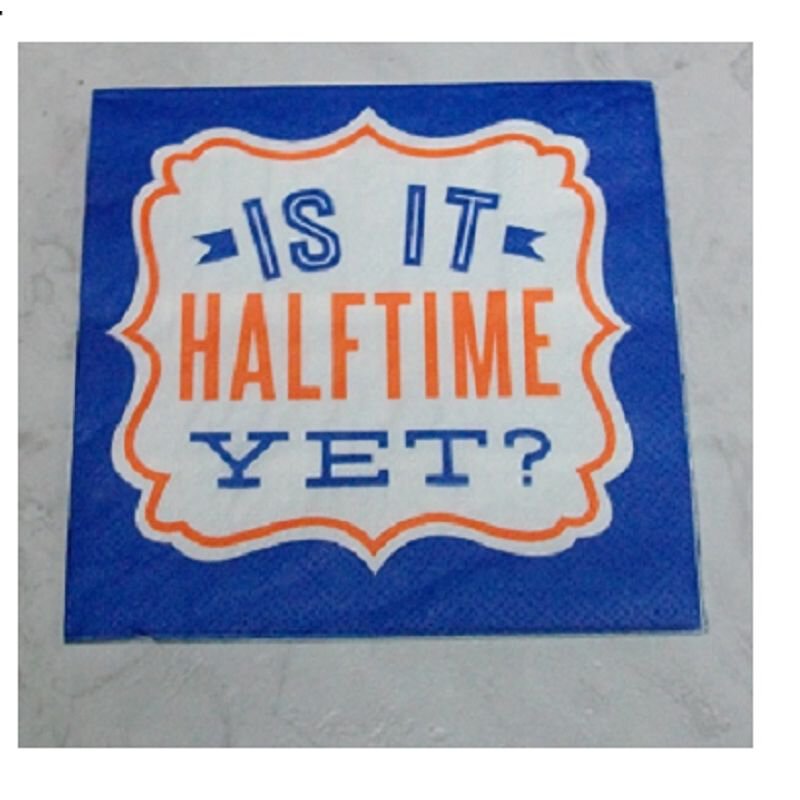Is It Halftime Yet? Cocktail Napkins (20)