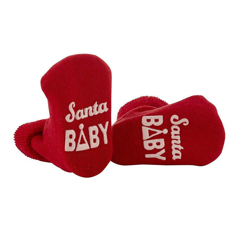 Santa Baby Baby Socks 3-12 Months