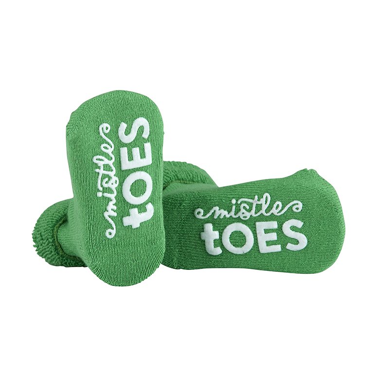 Mistle Toes Baby Socks 3-12 Months