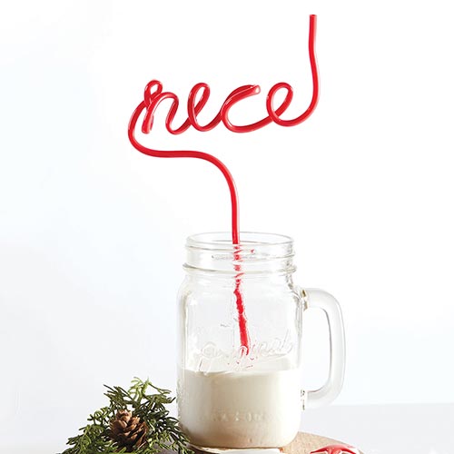 "Nice" Word Straw