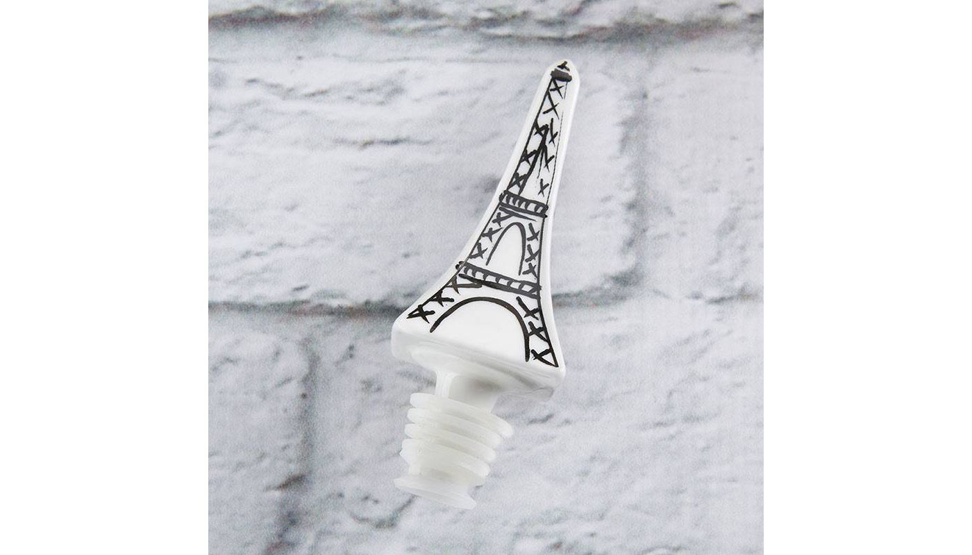 Eiffel Tower Ceramic Bottle Stopper