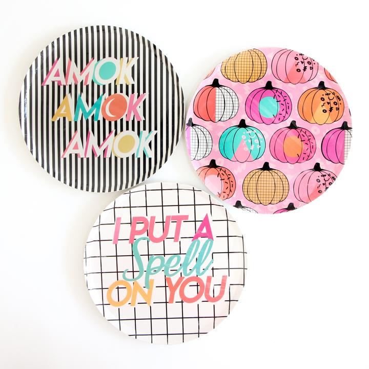 Hocus Pocus 2 Halloween Spell 7" Paper Plates (8)