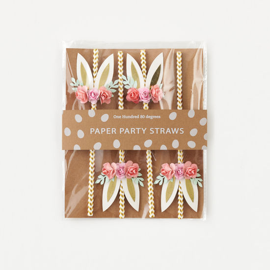 Easter Paper Straws (4 Pack)