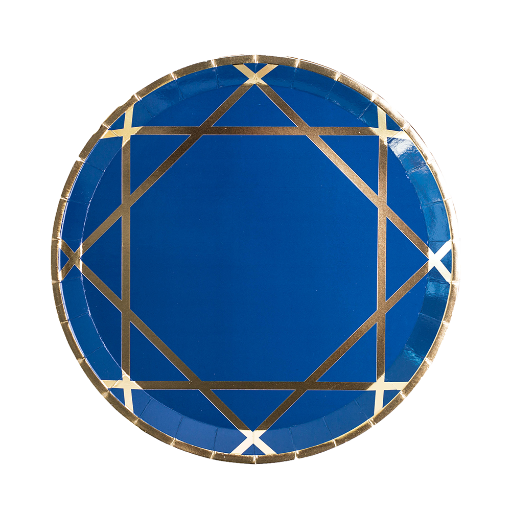 Enchanté Navy Dinner Plates (8)