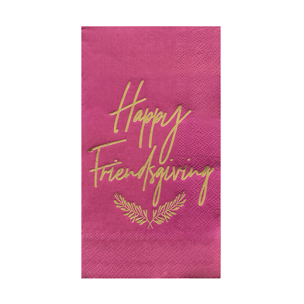 Happy Friendsgiving Dinner Napkins (16)